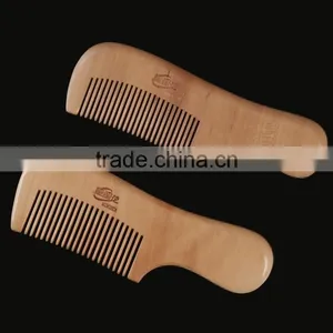 100%Nature Peach Wooden Combs thumbnail-1