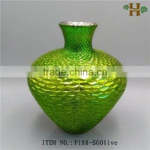 Wholesale Tall Different Color Glass Vase thumbnail-4