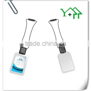2014 New Arrival Plastic Name Card Holder With Safe Lock & Telescopic Line thumbnail-1