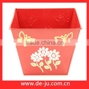 Cute Window Decoration Planters Small Metal Flower Pot thumbnail-1