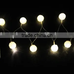 Christmas Led Light Battery Operated Led String Lights Aluminium Ball thumbnail-3