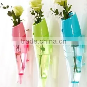 Hanging Removable Fished Shaped Plastic Vase thumbnail-1