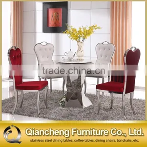 Antique French Home Furniture Round Granite Dining Table thumbnail-4