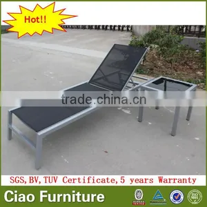 Modern Patio Lounge Furniture Beach Outdoor Chaise Lounge Set thumbnail-1