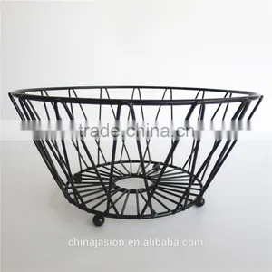 Jiangmen Factory Fashion Design Storage Metal Wire Fruit Basket Hanging Wire Fruit Basket thumbnail-2