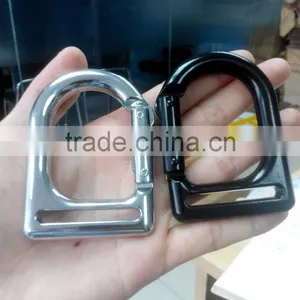 Black&Silver Rope Climbing Clasp,61*42mm/72*53mm thumbnail-1