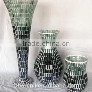 Home Mosaic Gorgeous Designs Decorative Glass Vases thumbnail-5