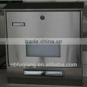 FQ-200 Stainless Steel Mailbox,solar Letter Box,solar Postbox thumbnail-2