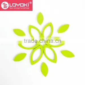 Home Decoration Beautiful MDF Wood Wall Sticker Best and Colorful 3D Sticker thumbnail-1