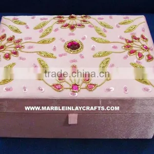 Zari Embroidery Safe Box thumbnail-1
