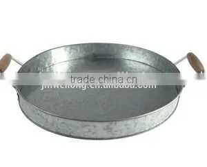 Round/ Square Metal Food Serving Tray thumbnail-3