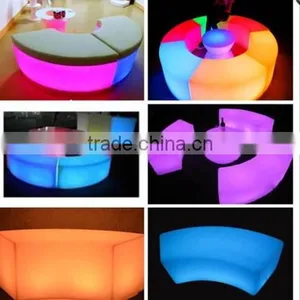 Led Curve Stool Snake Shape Lighting Furniture thumbnail-1