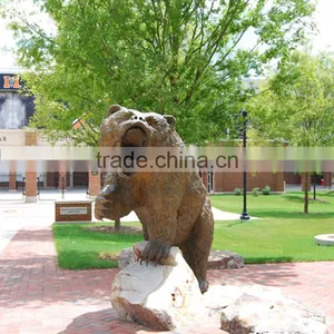 2015 Hot Sale Garden Decor Outdoor Bronze Bear Sculptures thumbnail-1