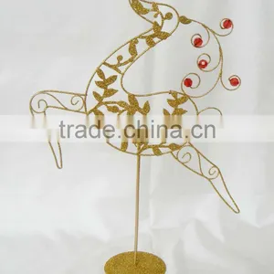 Metal Wire Crafts,metal Deer,iron Xmas Art thumbnail-1