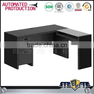Office Furniture Metal L Shape Executive Office Desk/computer Tables thumbnail-4