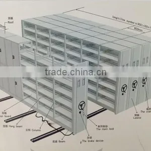Hot Sale System Library Furniture Used Library Shelving Compact Movable Shelf Mobile Shelving thumbnail-4