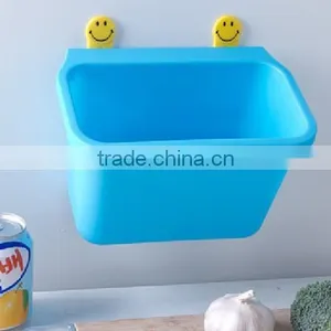 Plastic Wall Portable Storage Box/mini Trash Can thumbnail-2