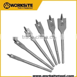 XWBB06S Worksite Brand Accessories 6Pcs Flat Wood Drill Bits Set thumbnail-1