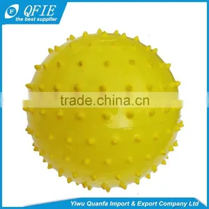 Eco-friednly and Non-toxic PVC 10cm Soft Sensory Massage Ball Toy for Children thumbnail-3