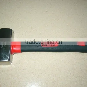 Carbon Steel Drop Forged Bush Hammer 800g With Fiberglass Handle thumbnail-2