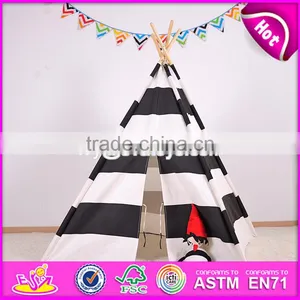 Indoor or Outdoor Children Pretend Playhouse Cottage Tent House for Kids W08L001 thumbnail-3