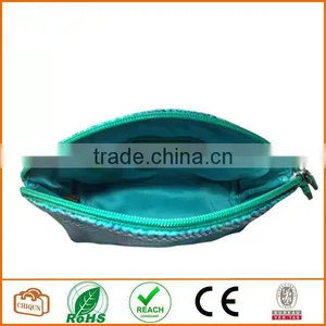 Leather Cosmetic Pouch Cool Tropics thumbnail-2