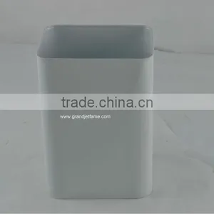 Home Decorating White Small Square Ash Bin thumbnail-1
