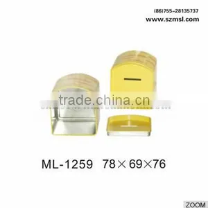Custom Metal Coin Bank With House Shape thumbnail-1