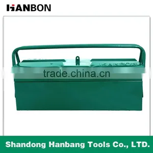 Double Layers Portable Tool Box With Metal Handle thumbnail-1
