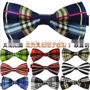 Wholesale Promotional British Style Polyester/Cotton Custom Bow Tie thumbnail-1