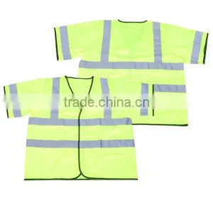 Printed Warning Reflective Safety Vest thumbnail-4