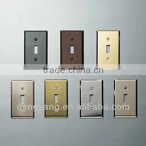 Metal Single Switch Plate thumbnail-1
