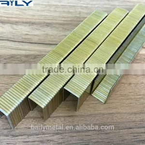 High Quality Supply 14 Series, Crown:10.10mm Gauge: 22ga 14/16, 14/14, 14/12, 14/10, 14/08, 14/06 Staples thumbnail-4
