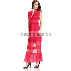 Sexy Lady One Piece Long Frog Latest Dress Design Picture thumbnail-5
