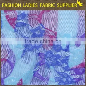 Lycra Fabric for Swimwear Dress Embroidery Swiss Voile Lace thumbnail-1