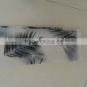 High Quality Adult White100% EVA Raincoat Printing Logo thumbnail-3