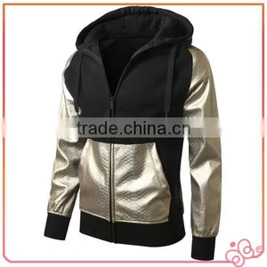 With Hood Winter Fleece Zipper-up Men Knit Hoodie thumbnail-2