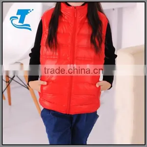 Kids Light Warm Down Feather Vest thumbnail-1