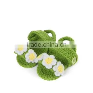 Baby Summer Crochet Knit Shoes Pattern for Infant thumbnail-1