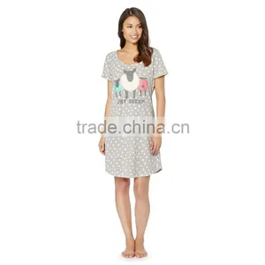 Ladies Fashion Night Dress 2014 thumbnail-1