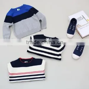 2016 Knit Cotton Sweater for Boys Fashion Comfortable Sweater for Kids thumbnail-4