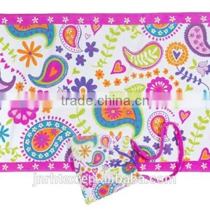 China Manufacturer Custom Printing Microfiber Fabric Towel Bag thumbnail-6
