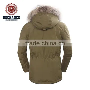 Outdoor Down Coat Winter Coat With Fur Hood thumbnail-2
