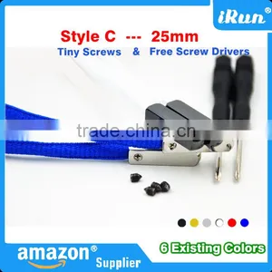 (MOQ:100pcs) Yeezy Lace With Screw Metal Tips Including Tiny Screws & Free Screwdriver - Customized Screw on Lace Aglet - 25 mm thumbnail-4
