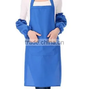 Popular Top Quality Logo Printed Kitchen Cooking Leather Apron thumbnail-1