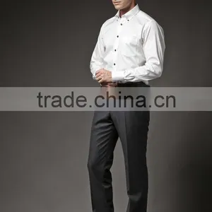 Latest Style Man Dress Shirts With Long Sleeve thumbnail-3