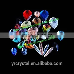 Colorful Silver Base Fancy Stone Loose Crystal Beads for Garment thumbnail-1