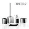 Environmentally 5 Piece Zebra Painted Modern Resin Bathroom Accessories Sets thumbnail-1