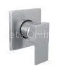 Brass Single Lever Concealed Taps / Contemporary Chrome Water Faucet thumbnail-1