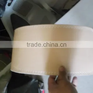 Top Quality 6" Foam Padded Natural Leather Weight Lifting Belts thumbnail-2